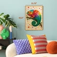 thumbnail image 6 of BenBen Puzzles for Adults 500 Pieces, Floral Chameleon Jigsaw Puzzles, 19.5 in x 13.5 in, 6 of 10