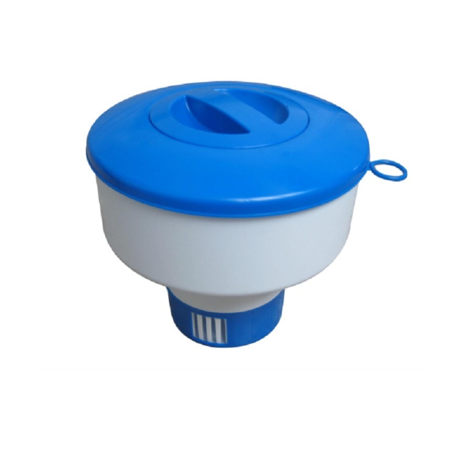 Deluxe Pool Chlorine Floater Dispenser 7" Diameter Inground & Above