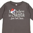thumbnail image 4 of Inktastic I Believe in Santa 2 Boys or Girls Long Sleeve Toddler T-Shirt, 4 of 5