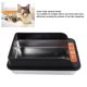 thumbnail image 3 of Caja De Grande De Metal, Inodoro Para Gatos De Acero Inoxidable Con Bandeja De Para Gatos De Lados Altos, Filtro De Pedal Para Gatos De Interior, Alojamiento Para Múltiples, 3 of 7