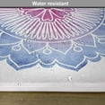 thumbnail image 6 of Ambesonne Leaf Place Mats Set of 4, Boho Blossom Watercolor, Standard Size, Violet Blue Fuchsia, 6 of 6