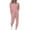 Pink, variant on GZWYHT Sets for Women Lounge Sets for Women Women Solid Color Long Sleeve Loose Long Pants 2 Set 2 Piece Sets for Women Summer Sets for Women White 3XL