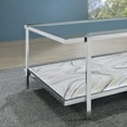thumbnail image 2 of Steve Silver Mika Contemporary 50" Rectangle Coffee Table, Silver, 2 of 8
