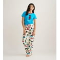 thumbnail image 3 of Little Blue House Women's Jersey Pajama Pants, Yoga Bear, X-Large, 3 of 8