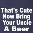 thumbnail image 3 of CafePress - Thats Cute. Now Bring Your Uncle A Beer Long Sleev - Long Sleeve Dark T-Shirt, 3 of 4