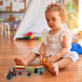 thumbnail image 2 of Wind Up Train Toy Kid Early Learning Clockwork Toy Home Decorative Ornament, 2 of 4