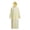#261-White, variant on Cevemin Unisex Thickened Heavy Duty Waterproof Windproof Breathable Raincoat 120cm Long, Seam Sealed Rain Jacket for Hiking Cycling Camping Travel Outdoor Emergency Gear