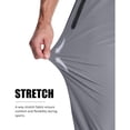thumbnail image 6 of Men's Lightweight Hiking Pants Quick-Dry Outdoor Sweatpants Workout with Zipper Pockets,2XL, 6 of 6