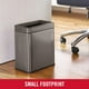 thumbnail image 2 of Basurero Rubbermaid de acero inoxidable, carbón vegetal, 10 litros, 2 of 7