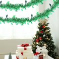 thumbnail image 4 of YANHAIGONG Christmas Tinsel Garland,Metallic Christmas Tree Garland Shiny Party Tinsel Garland,Hanging Decorations for Christmas Tree,Colorful Pinstripe Ribbon Plastic Wool Pinstripe Pull Flower, 4 of 6