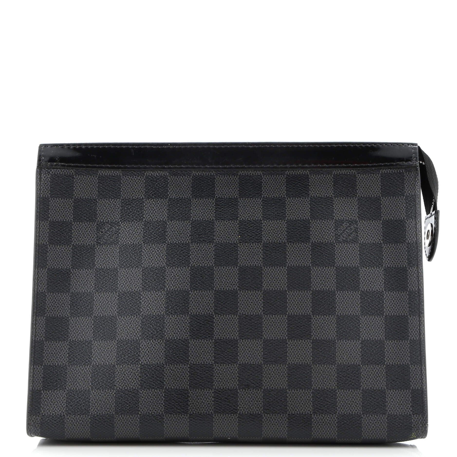 Pre-Owned Louis Vuitton Pochette Voyage Damier Graphite MM By Rebag