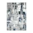 thumbnail image 3 of World Rug Gallery Contemporary Abstract Distressed Area Rug - Blue 5' x 7', 3 of 9