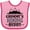 Pink and Fuchsia, variant on Inktastic Grammy Hiking Buddy Hiker Boys Baby Bib