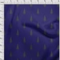 thumbnail image 3 of oneOone Organic Cotton Poplin Twill Fabric Tree Ikat Decor Fabric Printed BTY 42 Inch Wide, 3 of 4