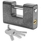 thumbnail image 1 of RV Candado exterior ultrarresistente con 4 llaves - Candado grande de una sola pieza en acero macizo endurecido - Grillete de 12 mm de grosor - Protege puertas de garaje, contenedores, barreras y almacenes oso de fresa Electrónica, 1 of 5