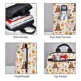 thumbnail image 3 of Honeii Cute Bee Honey Jar Hive Bear Print Lightweight Backpacks,Carry on Backpack,Durable Backpack for School, Work & Travel, 3 of 7