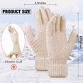 thumbnail image 2 of Guantes de invierno para mujeres con pantalla táctil Fokelyi WMZL-2347-1, 2 of 4