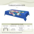 thumbnail image 5 of Animation Looney Tunes Tablecloth Rectangular Table Cover Decor Reusable Kitchen Dining Room Home Party Table Cloth 35x55in, 5 of 8