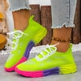 thumbnail image 2 of Women's Stylish Knitted Sneakers for Running and Casual Wear - Breathable Comfortable for Workouts and Leisure Activities, 2 of 9