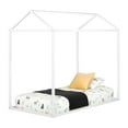 thumbnail image 2 of South Shore Sweedi Twin House Bed, Pure White, 2 of 7