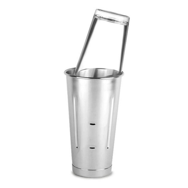 Stainless Steel Malt Milkshake Ice Cream Mixer Mixing Cup