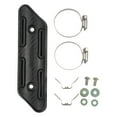 thumbnail image 2 of koolsoo Motorcycle 25-51mm Exhaust Muffler Heat Guard Protection Black, 2 of 9