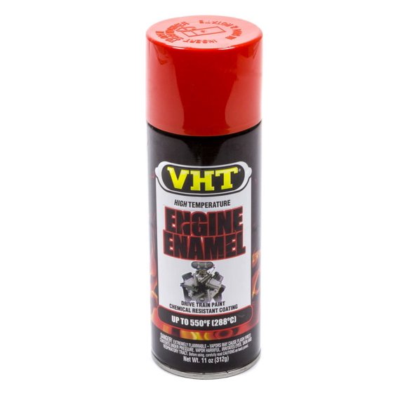 HIGH TEMPERATURE ENGINE ENAMEL; CHEVY ORANGE; 11 OZ. AEROSOL