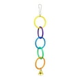 thumbnail image 1 of Parrot Exercise Toy with Climbing Swing Rings for Small Birds Cage Activity and Play, 1 of 4