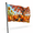 Fall-One Size, variant on Parrot Pirate Flag 2x3 Ft Outside Breeze Outdoor Garden Yard Banner