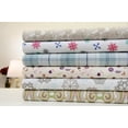 thumbnail image 2 of Bibb Home Extra Soft Deep Pocket Printed Flannel Sheet Set - 6 Colors, 2 of 2