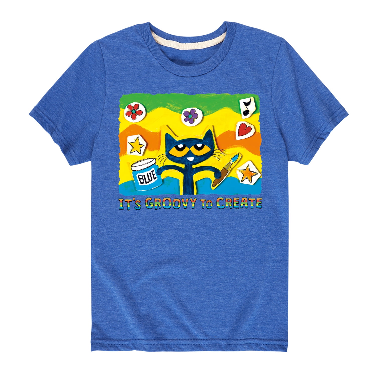 Pete The Cat Groovy To Create Toddler And Youth Short Sleeve