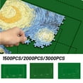 thumbnail image 4 of Jigsaw Puzzle Storage Mat Roll Felt Storage Puzzles Pad Board Up To 1500 Pieces, 4 of 9
