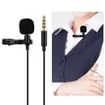 thumbnail image 2 of Professional Lavalier Clip-On Microphone 3.5mm Audio Plug for Smartphones Comes with 2 Meters Extension Wire, 2 of 7