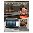 thumbnail image 3 of Sous Vide Cooker 800W, 8L Sous Vide Machine with Glass Lid & Digital Display, Precise Temperature Control, Timer, for Home Cooking, Family Meals, 3 of 7