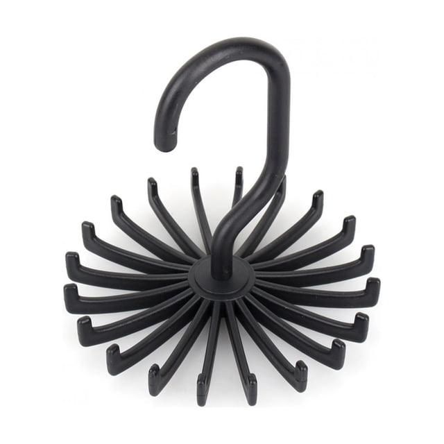 Rotating Belt Hanger,Adjustable Rotating Tie Rack Rotating Tie Rack Tie Rack Solid Performance