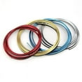 thumbnail image 2 of AVEKI Automotive Interior Trim Flex Strip - 16.4ft/5m GM Styling Line Trim Fitting (Plate Blue), 2 of 5