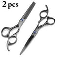 thumbnail image 3 of 2 Pairs 6in Hair Scissors Professional Haircut Shears Haircut Scissors for Home, 3 of 10