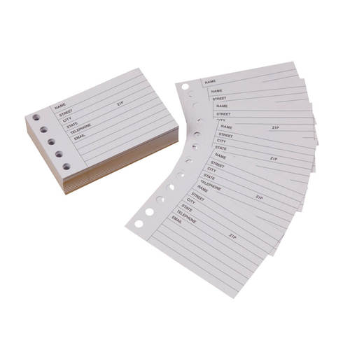 Address Book Refills