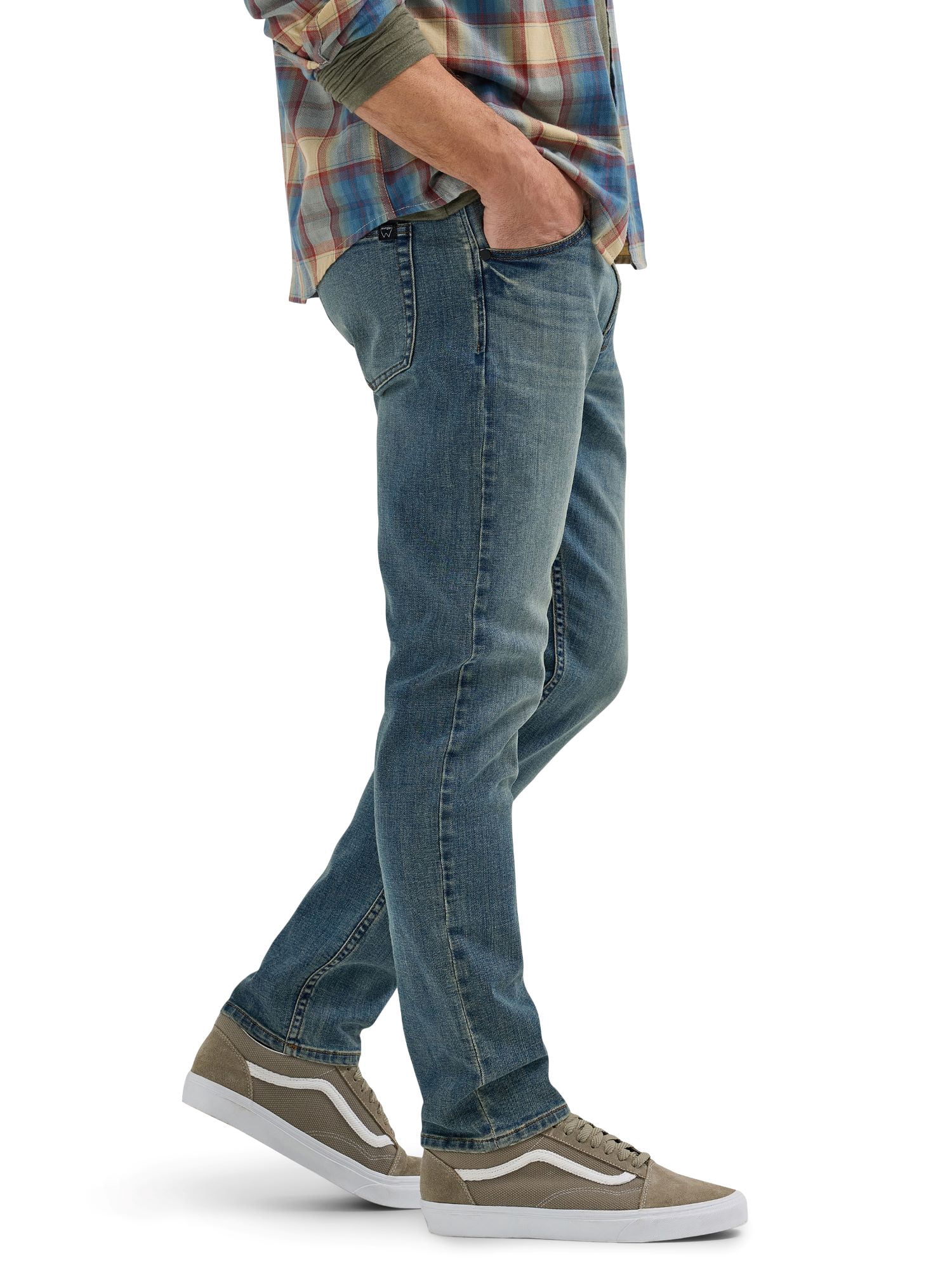 Wrangler® Men's Regular Tapered Jean with Comfort Flex Waistband
