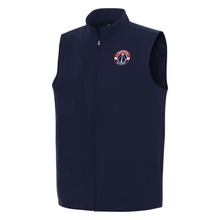 Men s Antigua Navy Washington Wizards Regard Full-Zip Vest