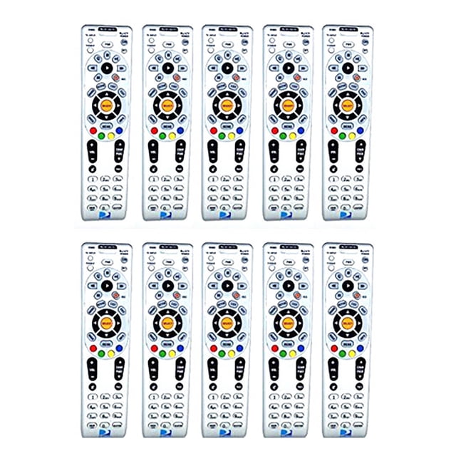 Paquete de 10 Control remoto Universal DIRECTV RC66RX IR RF
