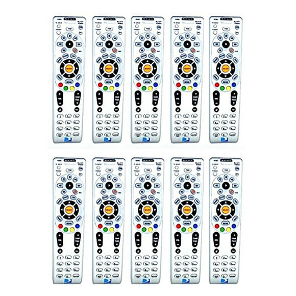 Paquete de 10 Control remoto Universal DIRECTV RC66RX IR RF