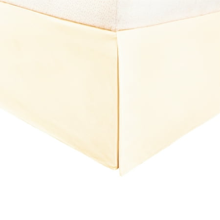 - Superior 1500 Series Microfiber Pleated, Wrinkle Resistant, Platform Solid Bed Skirt with 15