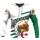 thumbnail image 3 of Sudadera con capucha y estampado de bandera de Argelia DZ vintage para hombre, estilo hip hop, con personalidad, a la moda, de manga larga, 3 of 5