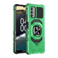 thumbnail image 2 of 6goodeals Series For Nokia Style+ 5G, Nokia G400 5G Phone Case with Tempered Glass Screen Protector, Full-Body [Military-Grade], Magnetic Car Mount Ring Holder, Heavy-Duty Case - Green, 2 of 7