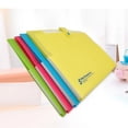 thumbnail image 4 of A4 PP Folder Documents Paper Organized Snap On Storage Bags 5 Layer Multi-layer File Folder Expanding, 4 of 5