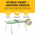 thumbnail image 4 of St. Patrick's Day Table Cloths for 8 Foot Rectangle Tables, Spring Shamrock Hat Daisy Ladybirds Wood Gray Patio Waterproof Elastic Fitted Tablecloths, Washable Rectangular Table Cover for Camping, 4 of 8