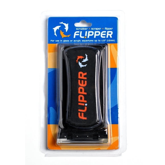 Limpiador magnético para acuario Flipper Standard para vidrio y acrílico