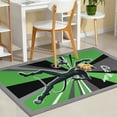thumbnail image 7 of Well Woven Miraculous Ladybug Cat Noir Green 6' x 9' Area Rug, 7 of 7