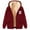 (Tpye 13)Wine, variant on Otvok Women's Long Sleeve Sweatshirt Casual Full Zip Fleece Hoodie Jacket Coat